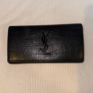 YSL Croc Wallet